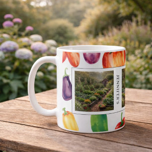 Mug Créez vos propres photos de jardin personnalisées