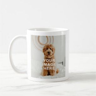 Mug Créez vos propres photos simples de 2 animaux de c
