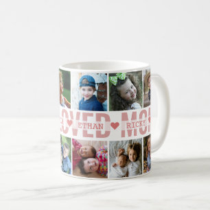 Mug Créez votre propre 12 Collage photo de votre mèr