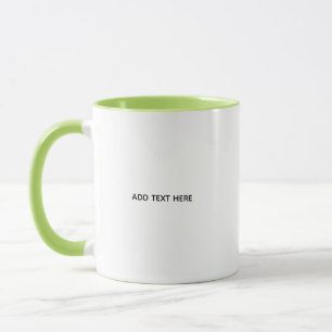 Mug Créez Votre Propre Blanc