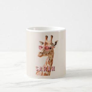 Mug Créez Votre Propre Citation Girafe Personnalisée