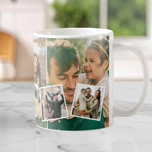 Mug Créez votre propre collage personnalisé de 8 photo