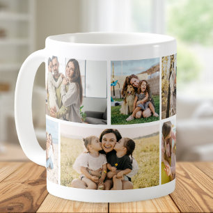 Mug Créez Votre Propre Collage Photo Personnalisé 8 Ph