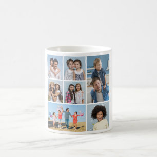 Mug Créez votre propre collection de 7 photos