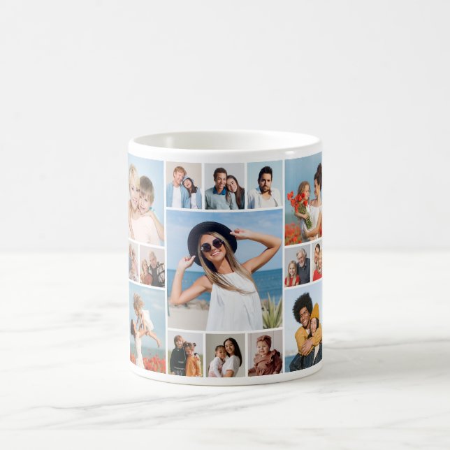 Mug Créez votre propre collection de photos 15 (Centre)