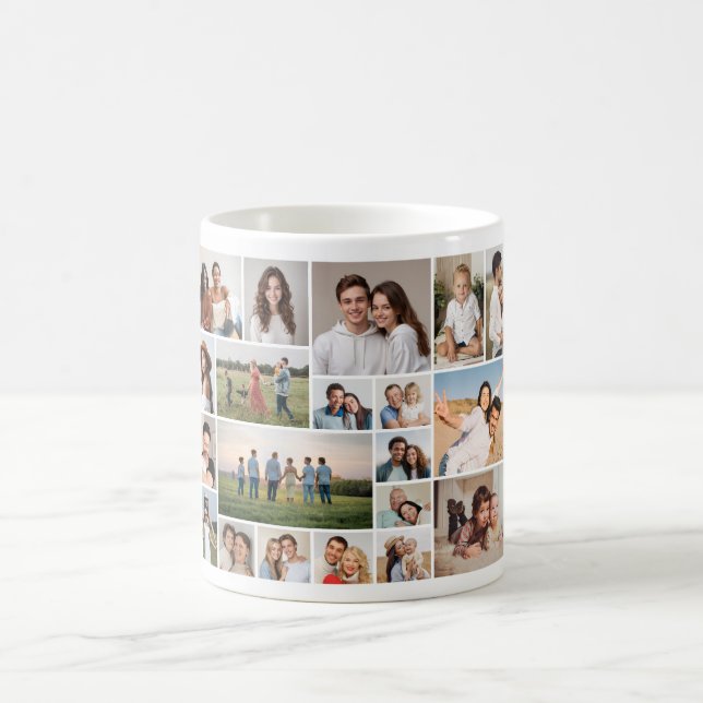 Mug Créez votre propre collection de photos 20 (Centre)