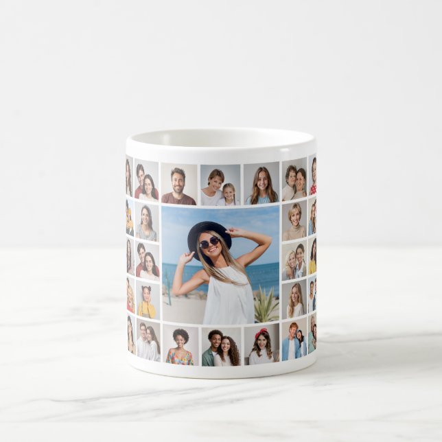 Mug Créez votre propre collection de photos 27 (Centre)