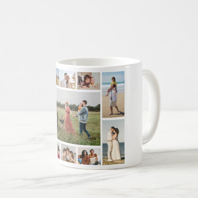 Mug Créez votre propre collection photo 11 (Devant droit)