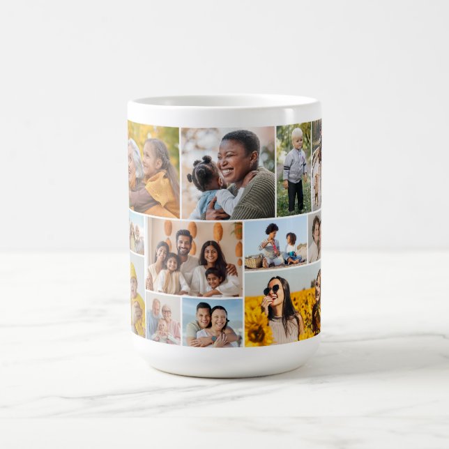 Mug Créez votre propre collection photo 12 (Centre)