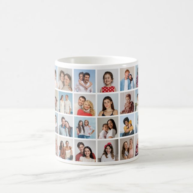 Mug Créez votre propre collection photo 24 (Centre)