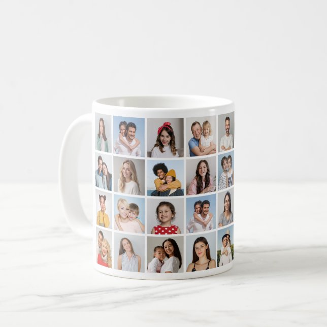 Mug Créez votre propre collection photo 32 (Devant gauche)