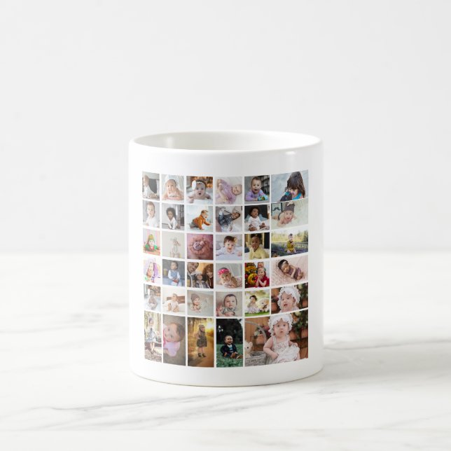Mug Créez votre propre collection photo 35 (Centre)