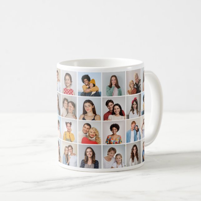 Mug Créez votre propre collection photo 36 (Devant droit)