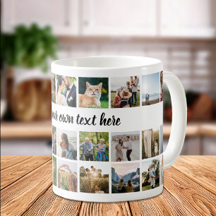 Mug Créez votre propre collection photo personnalisée