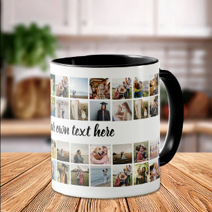 Mug Créez votre propre collection photo personnalisée