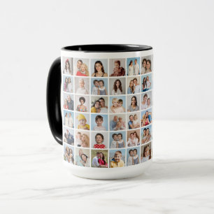 Mug Créez votre propre Combo Collage de photos de 60