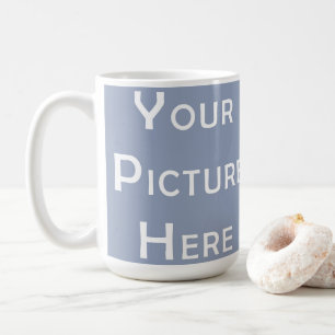 Mug Créez votre propre conception photo Modèle vierge