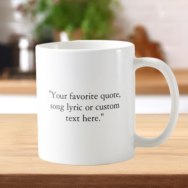 Mug Créez votre propre devis personnalisé (Créateur téléchargé)