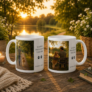Mug Créez votre propre En marchant dans la vie ensembl