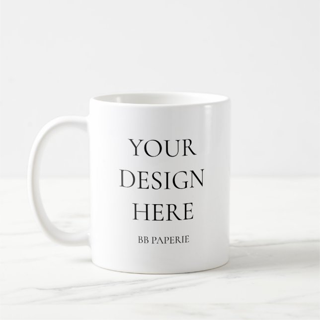 Mug Créez votre propre personnalisation (Gauche)