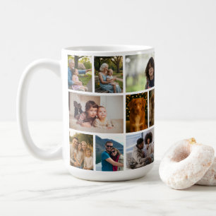 Mug Créez votre propre personnalisation de 18 photos