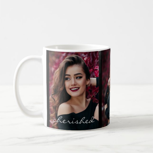 Mug Créez Votre Propre Photo Chérie Aimée Béni (Gauche)