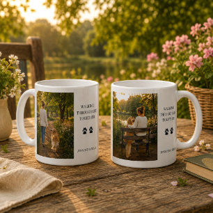 Mug Créez votre propre photo de Marche à travers la vi