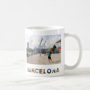 Mug Créez votre propre photo de vacances Barcelone Esp