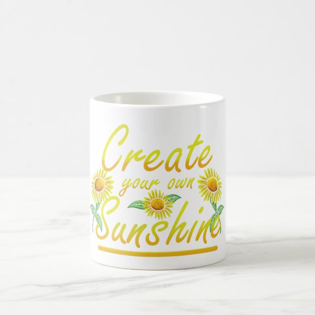 Mug créez votre propre soleil avec cette inspiration (Centre)