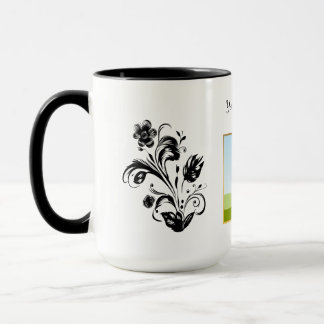 Mug Créez votre propre texte de modèle personnalisé
