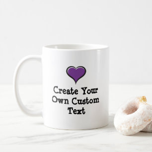 Mug Créez votre propre texte personnalisé avec un co