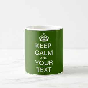 Mug Créez votre texte fait sur commande "gardent le