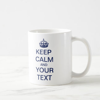 Mug Créez votre texte fait sur commande "gardent le