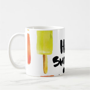 Mug Crème de glace : Aquarelle Vintage