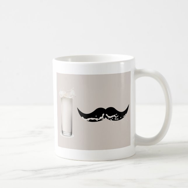 Mug Crème de moustache de lait (Droite)