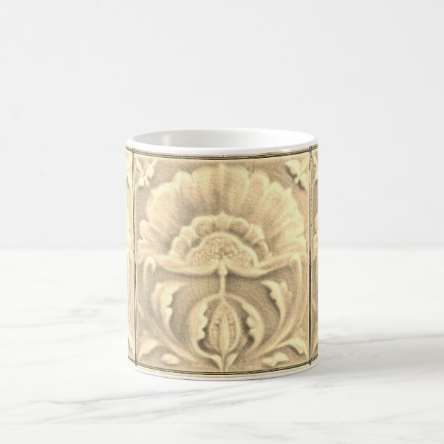 Mug Crème d'or jongendstil Art nouveau (Centre)