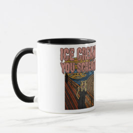 Mug Crème glacée, vous criez