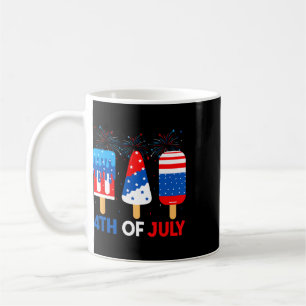 Mug Crèmes Glacées du 4 Juillet Drôles Patriotiques Dr