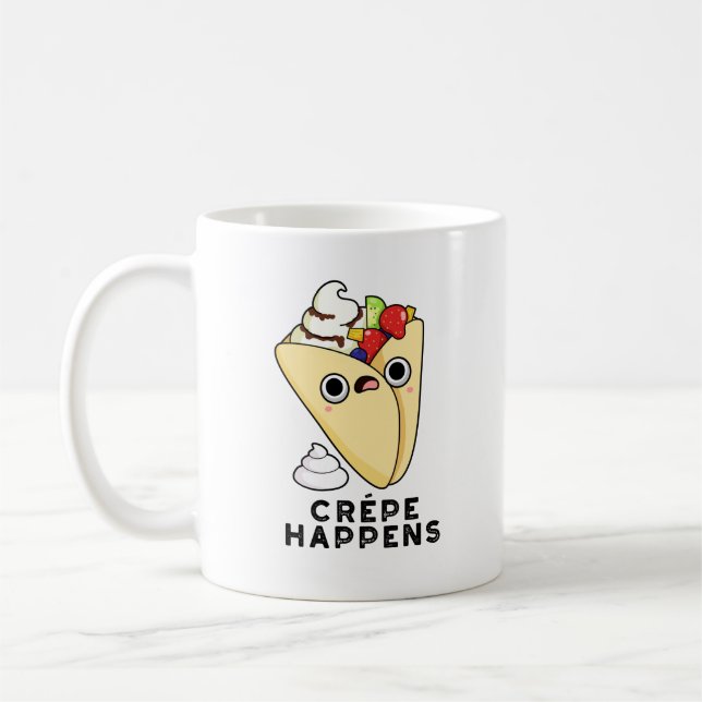 Mug Crepe se passe amusant jeu de nourriture (Gauche)