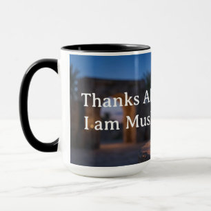 Mug Crépuscule serein du Ramadan - Mugue Lampe et Datt