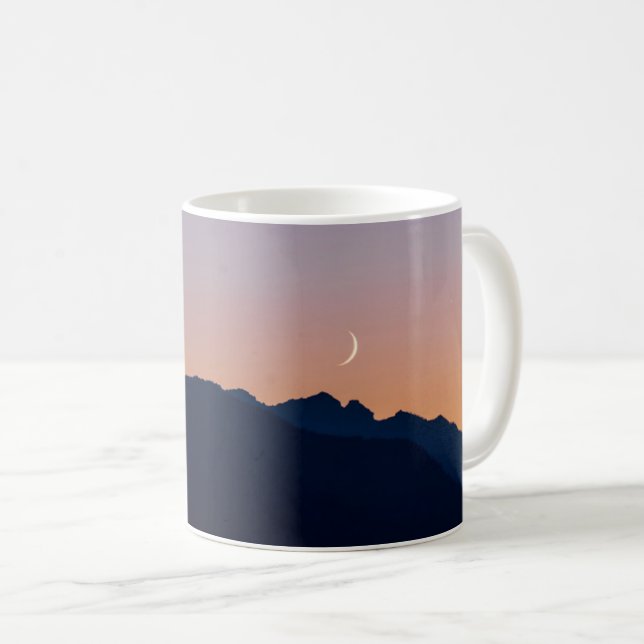 Mug Crescent Moon & Vénus | Seabeck, Washington (Devant droit)