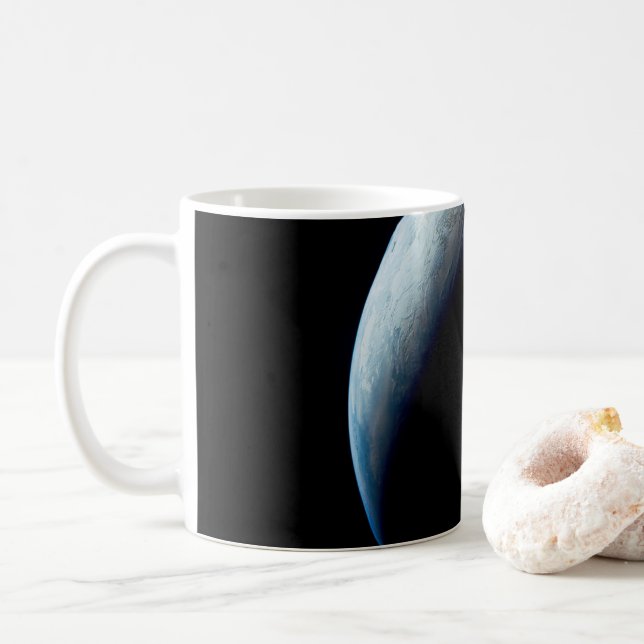 Mug Crescent Terre De La Mission Apollo 4. 2 (Avec donut)