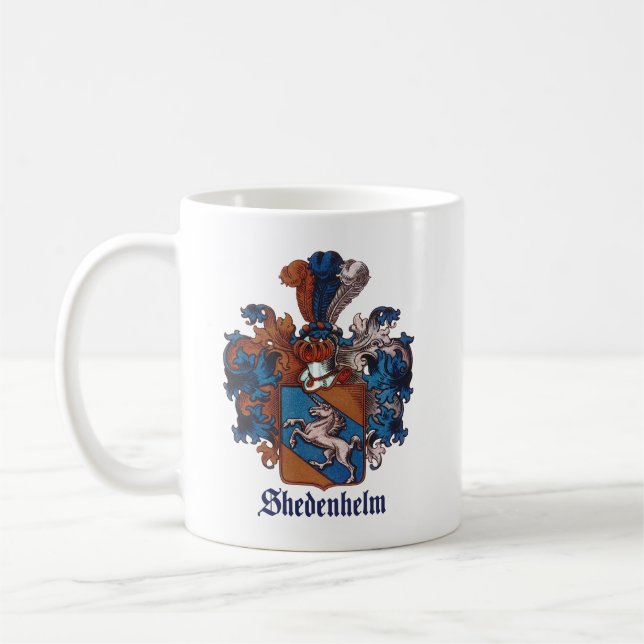 Mug Crête de famille ancestrale pour Shedenhelm (Gauche)