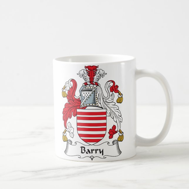 Mug Crête de famille de Barry (Droite)