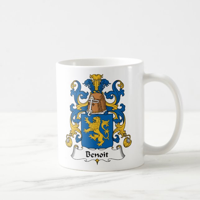 Mug Crête de famille de Benoit (Droite)