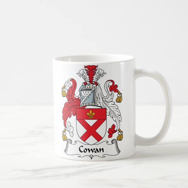 Mug Crête de famille de Cowan (Droite)
