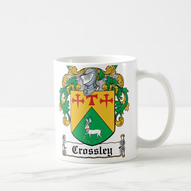 Mug Crête de famille de Crossley (Droite)