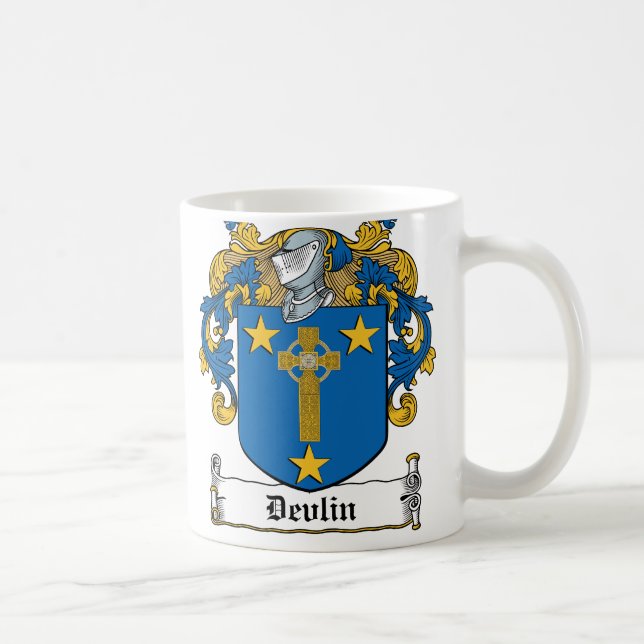 Mug Crête de famille de Devlin (Droite)