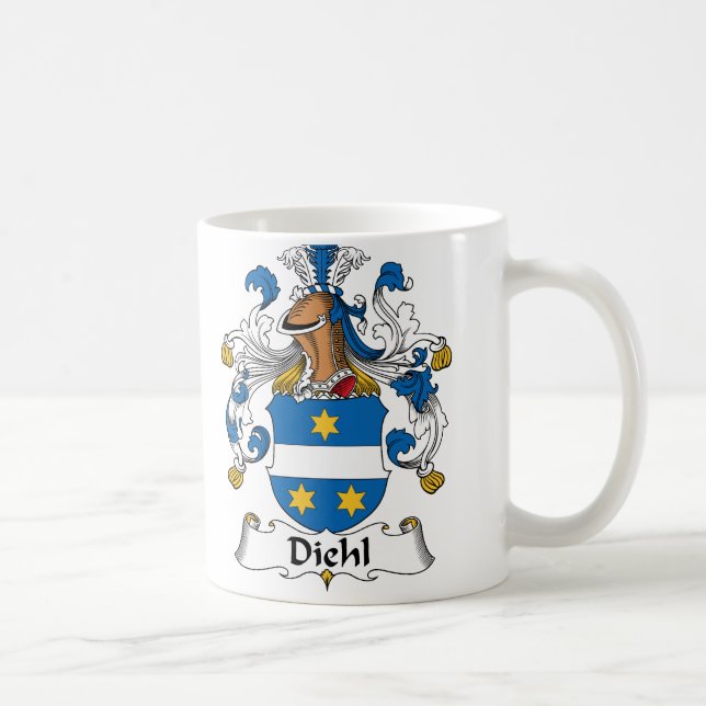 Mug Crête de famille de Diehl (Droite)