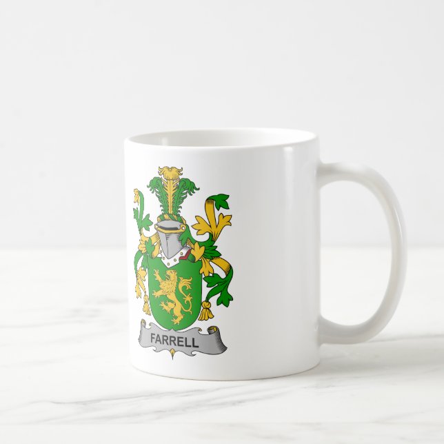Mug Crête de famille de Farrell (Droite)